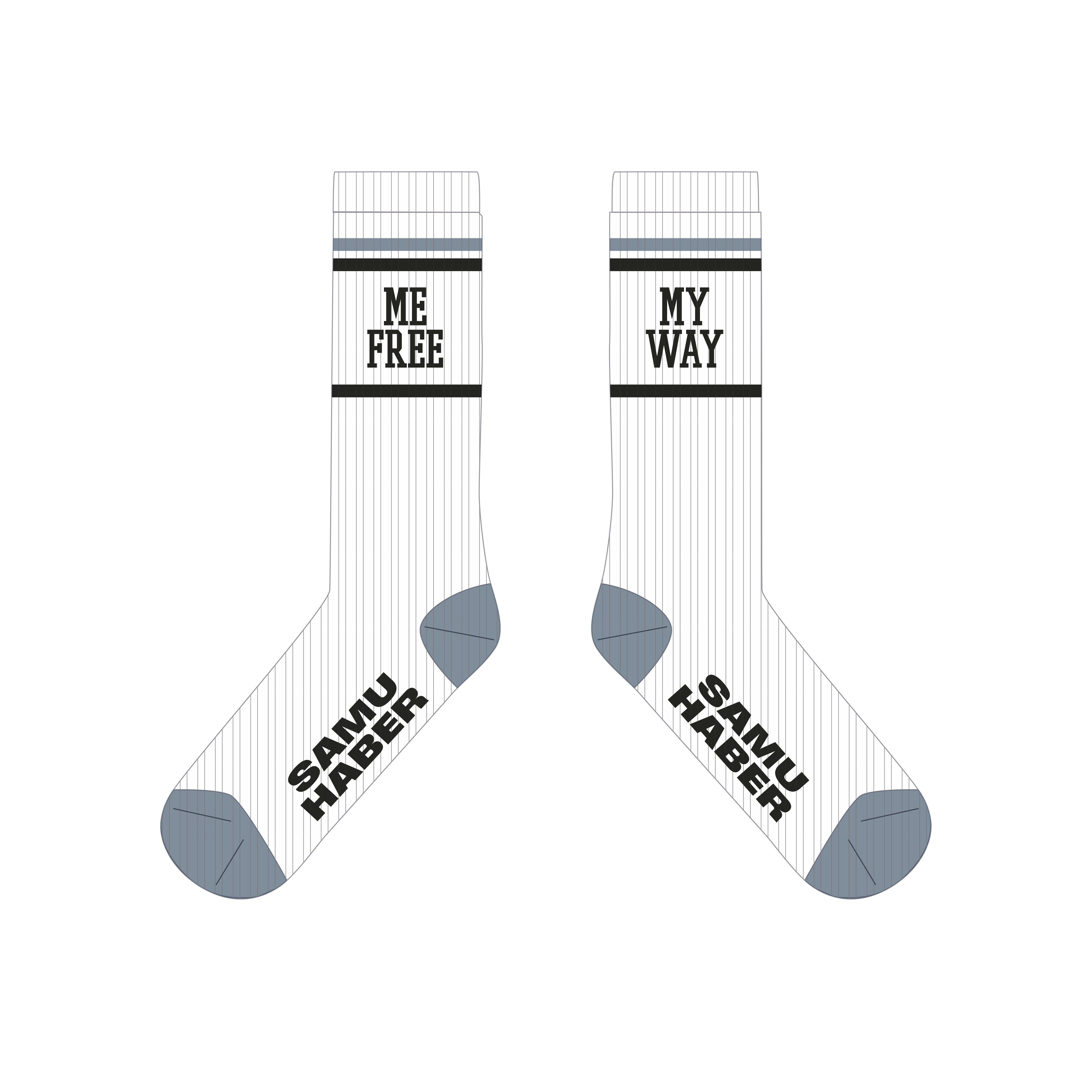 Samu Haber ﻿Me Free My Way Socken 369080
