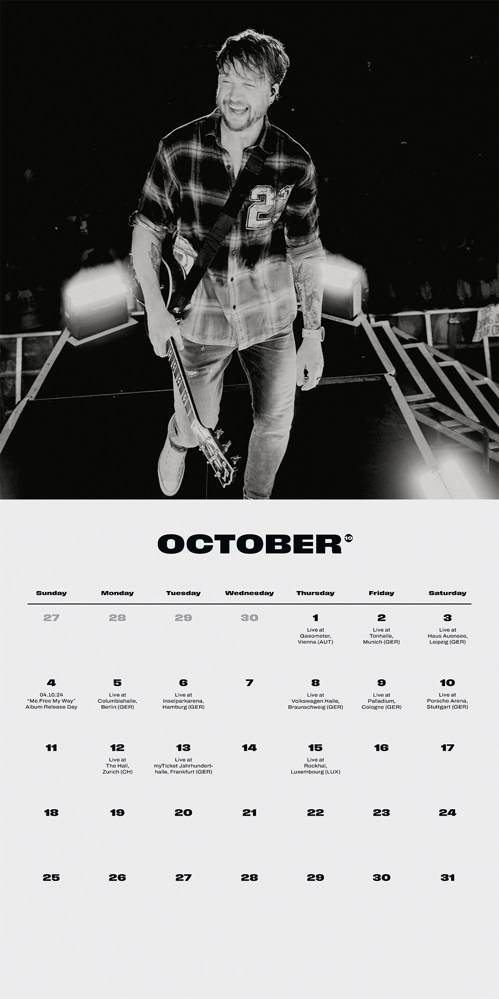 Samu Haber Samu Haber 2026 Kalender 429816